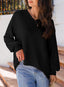"Harlow" Waffle Knit Oversized Sweater