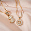 "Luna" Custom Letter Pendant Necklace