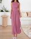 Zelivra | Sleeveless Maxi Dress with Pockets