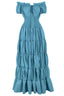 "Viola" Boho Tiered Maxi Dress