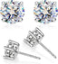 "Nova" Moissanite Stud Earrings