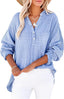 "Coastal Ease" Cotton Gauze Shirt – Effortless Everyday Style