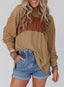 "Boardwalk Breeze" Striped Colorblock Top