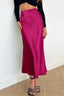 Florin | Satin Bias-Cut Midi Skirt