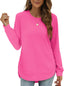 "Harper Luxe" Long Sleeve Tunic Top