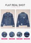 "Indie" Distressed Denim Shacket