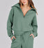 "Luna" Luxe Lounge Zip Set