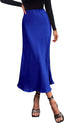 Florin | Satin Bias-Cut Midi Skirt