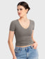 "Snatch Tee" Seamless Compression Top