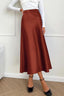 Florin | Satin Bias-Cut Midi Skirt