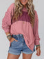 "Boardwalk Breeze" Striped Colorblock Top