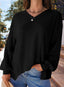 "Harlow" Waffle Knit Oversized Sweater