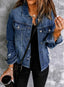 "Indie" Distressed Denim Shacket