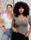 "Snatch Tee" Seamless Compression Top