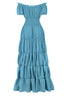 "Viola" Boho Tiered Maxi Dress