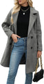 Aveline | Double-Breasted Longline Coat