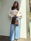 Noa | Faux Suede Oversized Jacket