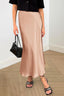 Florin | Satin Bias-Cut Midi Skirt