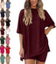 The Essential Oversized Tee & Biker Shorts Set