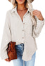 "Hollis" Corduroy Boyfriend Shirt