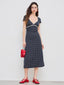 "Dotty" Polka Dot Midi Dress