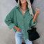 "Lottie" Oversized Corduroy Shirt