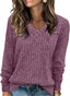 "Jules" Soft Ribbed Knit Sweater