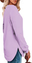 "Harper Luxe" Long Sleeve Tunic Top