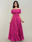 "Viola" Boho Tiered Maxi Dress