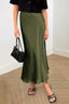 Florin | Satin Bias-Cut Midi Skirt