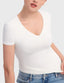 "Snatch Tee" Seamless Compression Top