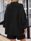 "Maeve" Slouch Knit Turtleneck Pullover