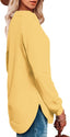 "Harper Luxe" Long Sleeve Tunic Top