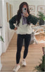 The "Cassie" Colorblock Fleece Pullover