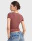 "Snatch Tee" Seamless Compression Top