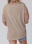 "Boardwalk Breeze" Striped Colorblock Top