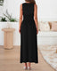 Zelivra | Sleeveless Maxi Dress with Pockets
