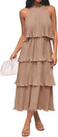 🌞 "Lola" Tiered Halter Dress
