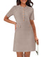 Velmorra | Elegant Slim Fit Pencil Work Dress