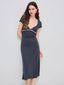 "Dotty" Polka Dot Midi Dress