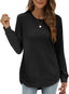 "Harper Luxe" Long Sleeve Tunic Top