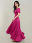 "Viola" Boho Tiered Maxi Dress