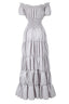 "Viola" Boho Tiered Maxi Dress