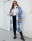 "Willa" Oversized Plaid Longline Shacket