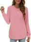 "Harper Luxe" Long Sleeve Tunic Top