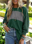 "Boardwalk Breeze" Striped Colorblock Top
