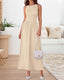 Zelivra | Sleeveless Maxi Dress with Pockets