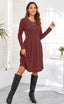 "Maeve" Knit Fit & Flare Dress