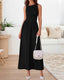 Zelivra | Sleeveless Maxi Dress with Pockets