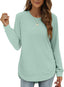 "Harper Luxe" Long Sleeve Tunic Top